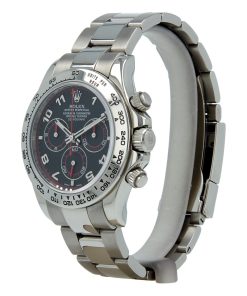 Rolex Daytona 116509 White Gold Steel 40mm Sapphire Watch
