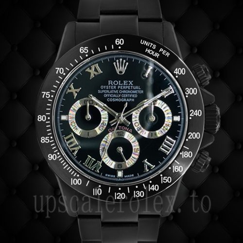 rolex daytona matte black